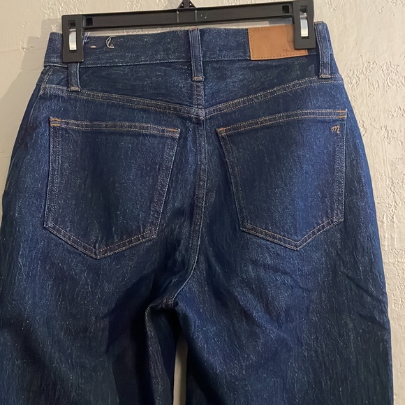 Madewell Perfect Vintage Straight Jean in Greenhaven Wash: Seamed Version - Picture 10 of 13